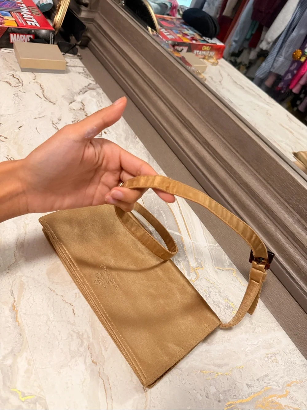 Prada classic messenger